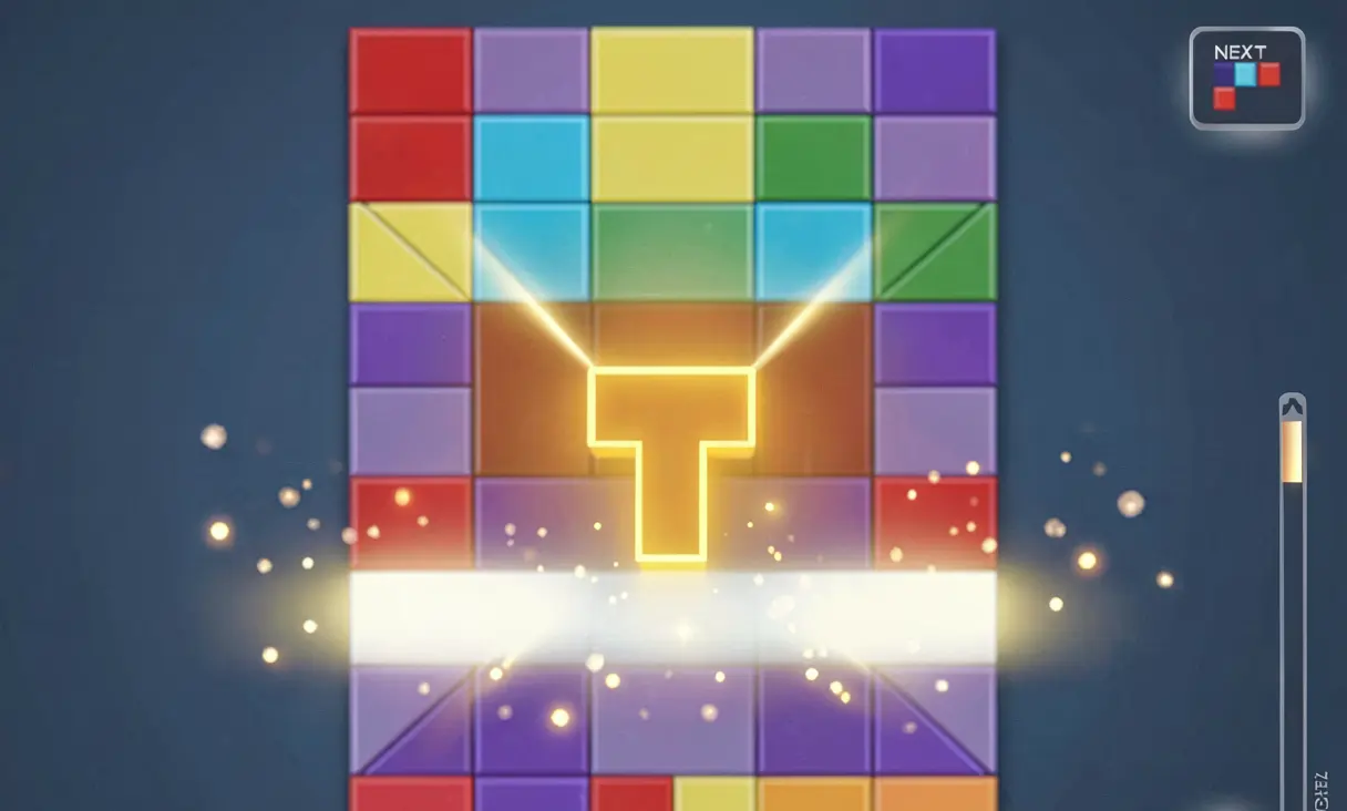 T-spin Tetris