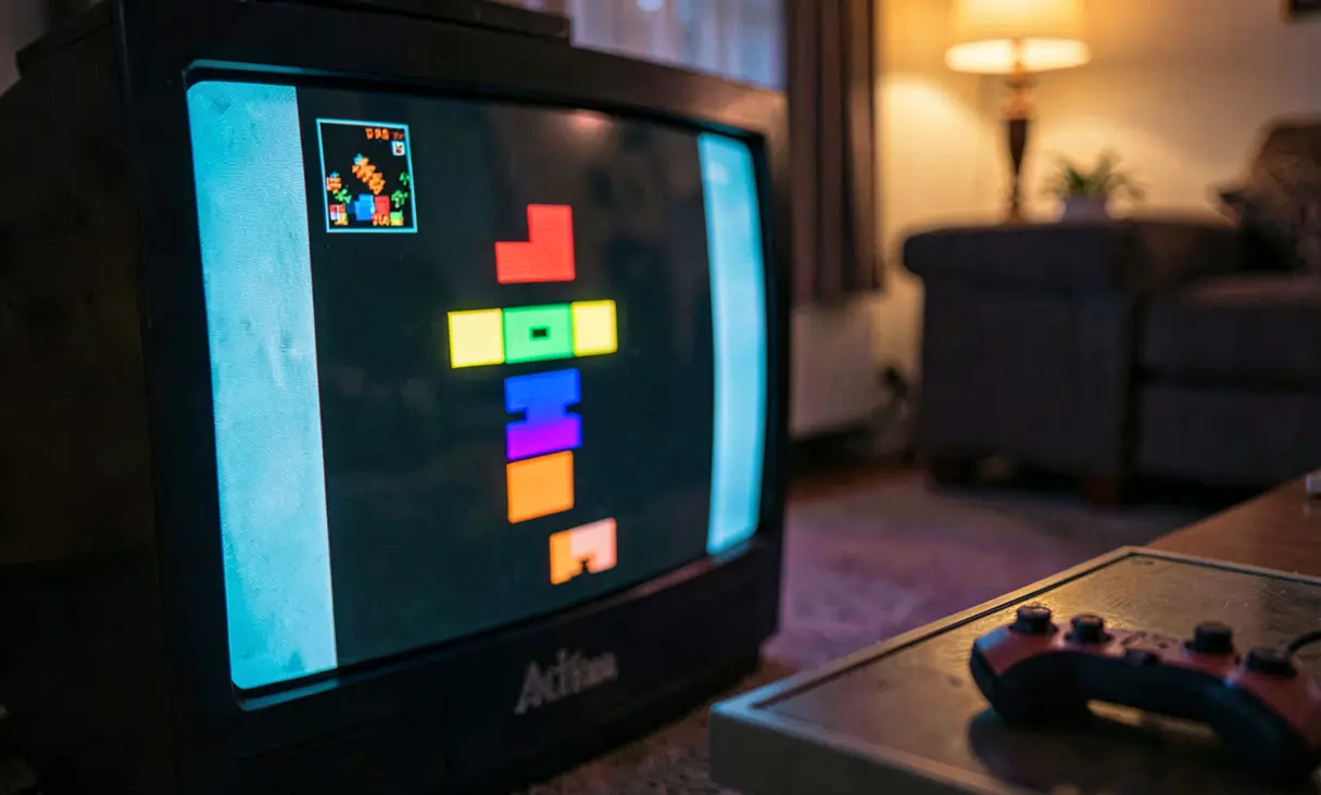 Tetris (Atari 2600, 1989)